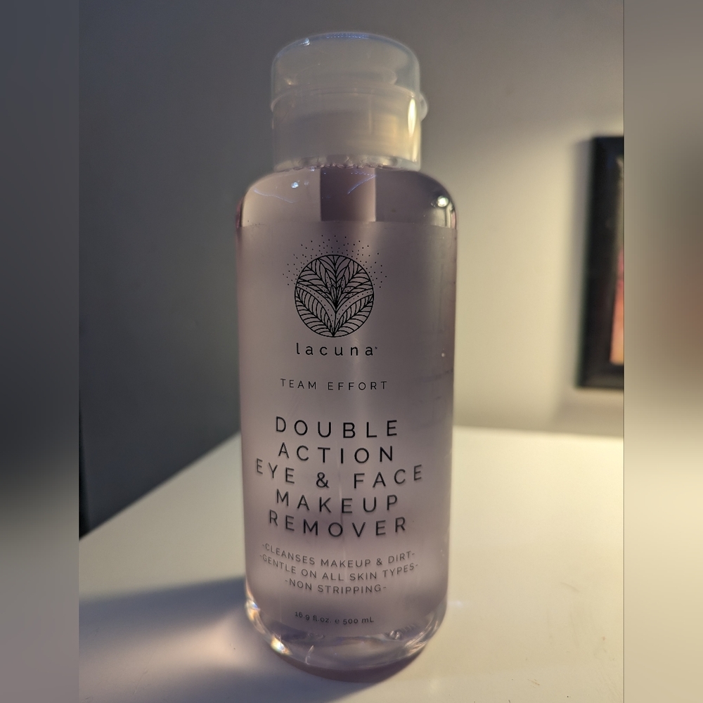 Lacuna and elf makeup remover